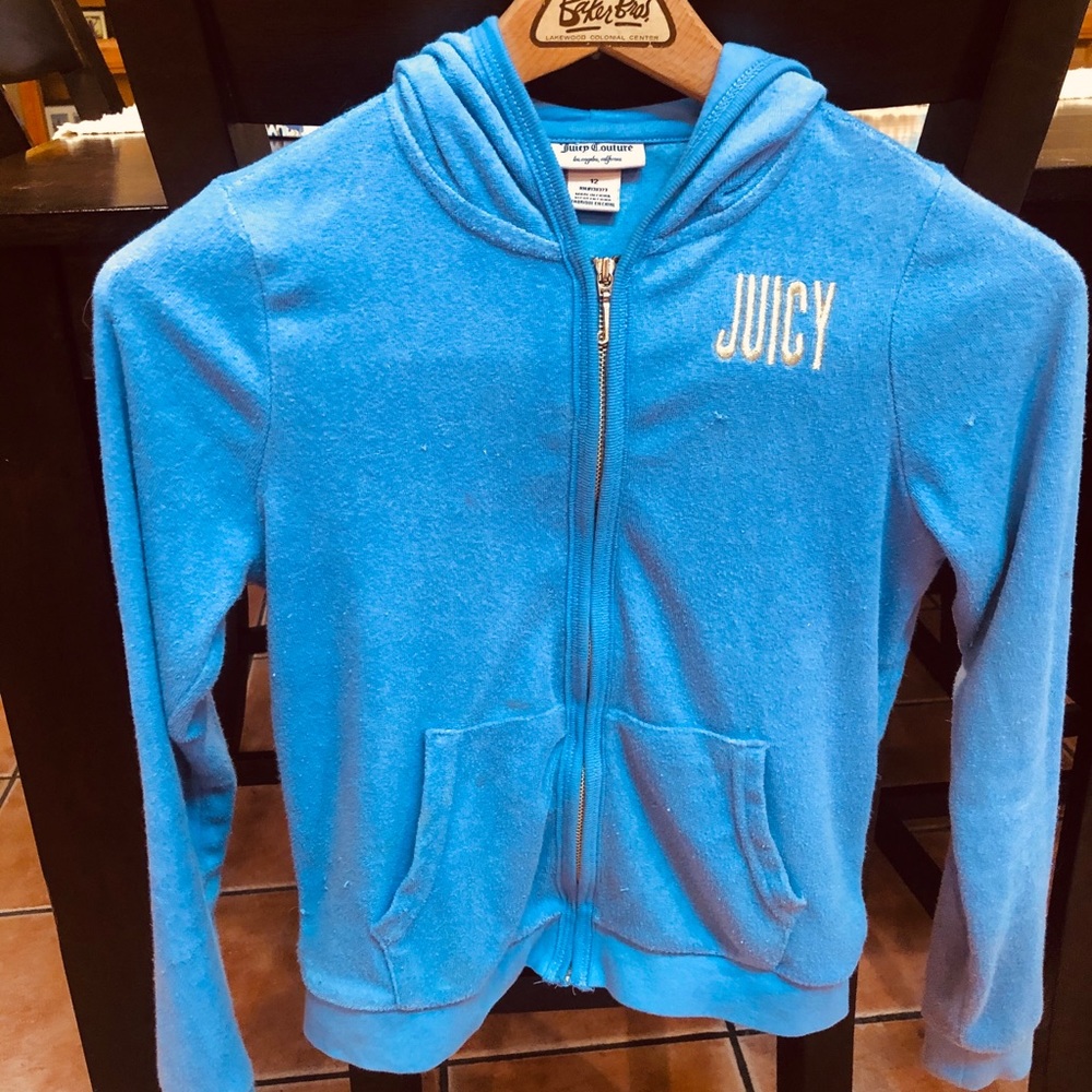Juicy Couture zip up jacket/matching sweatpants